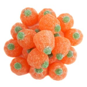 Zachary Sanded Sour Jelly Gummy Pumpkins Halloween 5lb Bag Bulk